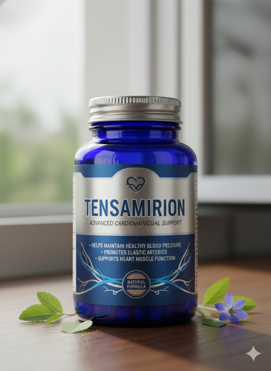 Tensamirion dietary supplement product packaging